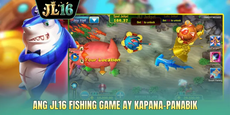 Ang JL16 fishing game ay kapana-panabik