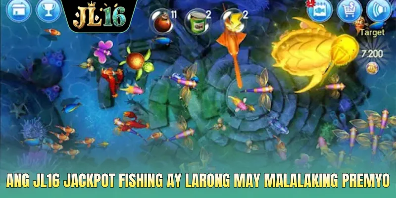 Ang JL16 jackpot fishing ay larong may malalaking premyo