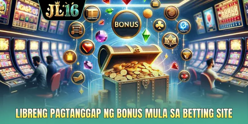 Libreng pagtanggap ng bonus mula sa betting site