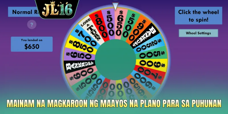 Mainam na magkaroon ng maayos na plano para sa puhunan