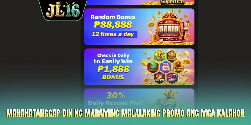 Makakatanggap din ng maraming malalaking promo ang mga kalahok
